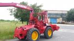 LESNÍ TRAKTOR 4x4, HYDR. RUKA 7,2m na 1,52t, NAKLADAČ na 3t