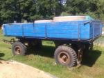 Traktor Zetor 40 s vlekem