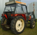 zetor 7245 + quicke