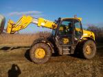 Práce s manipulátorem JCB 541-70 Agri