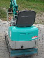 Bagr, minirypadlo YANMAR B05, hmotnost 500 kg