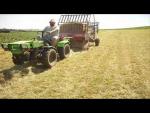Sběrací vůz Pöttinger 10. Nejmenší typ i za malotraktor