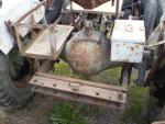 Malotraktor bez motoru, domácí výroba, původně motor Multicar