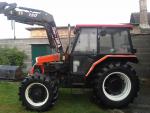 ZETOR 7745 , ČELNÍ NAKLADAČ , VLEK , PLUH 