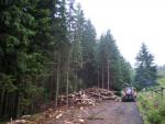 traktorová hydraulická ruka,dosah 6,7m ,KESLA OYJ