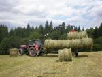 traktorová hydraulická ruka,dosah 6,7m ,KESLA OYJ