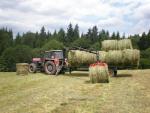 traktorová hydraulická ruka,dosah 6,7m ,KESLA OYJ