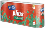 Toaletní papír GRITE PLIUS (3 vrstvý), 8 ks