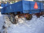 Jednonápravový valník za traktor, do 3 tun, nebrzděný, korba 1,9x3,3 m