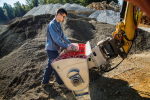 Míchací lopata na beton