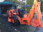 Malotraktor Kubota B7-800 + příslušenství