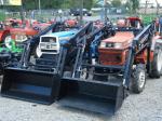 Čelní nakladač TUR na mini na traktor Iseki ,Kubata,Hinomoto, Honda, Yanmar,Shibaura , Mitsubishi -doprava zdarma