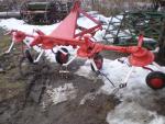 Obraceč píce Fahr KH 4, čtyřrotorový, záběr 4 m, kardan,