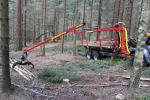 vyvážecí přívěs Kranman T2000 s pohonem kol