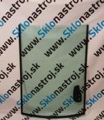 Sklá okná na stavebné a poľnohospodárske stroje