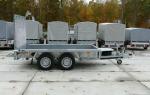 Přívěs MARTZ BAU-3 300 s nosností  2700 kg na přepravu bagrů doprava zdarma