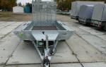 Přívěs MARTZ BAU-3 300 s nosností  2700 kg na přepravu bagrů doprava zdarma