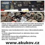 překáží vám na firmě staré autobaterie? Ostrava