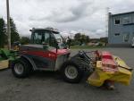 Svahový traktor AEBI TT 280 včetně žacího stroje Pöttinger