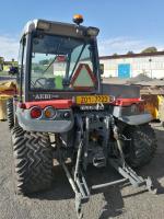 Svahový traktor AEBI TT 280 včetně žacího stroje Pöttinger