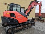 Minibagr Kubota KX 080 - 4, r.v.2015