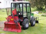 Malotraktor Vega 30HP s lesnickou nástavbou 
