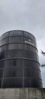 Smaltovaná nádrž Vítkovice - 640 m3, silo Vítkovice. 