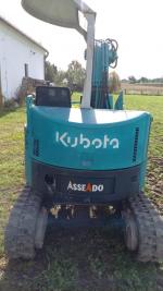 Minibagr KUBOTA pásový