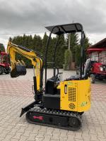 Minibagr, Bagr CR90, mimoosý, hmotnost 900 kg 