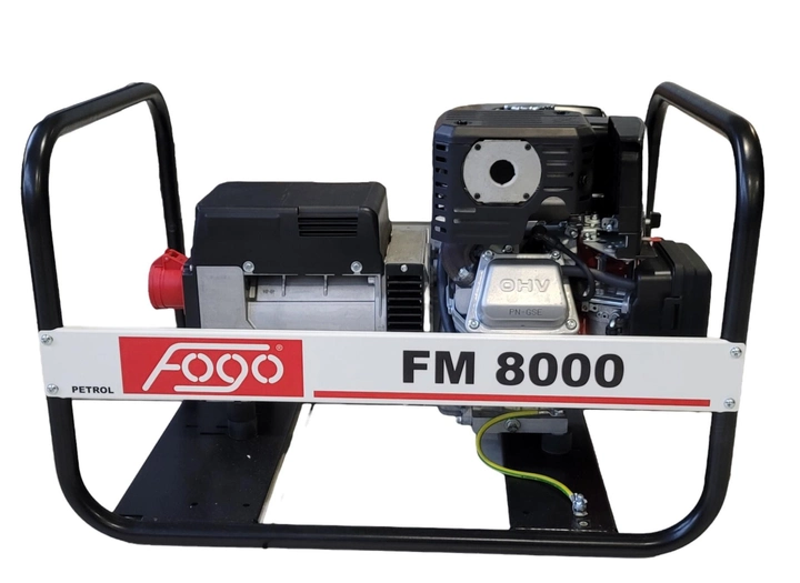 Elektrocentrála Fogo FM8000 (benzin, max. výkon 7,7 kW)