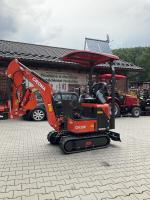 Minibagr bagr Kubota STYLE CR13, 1250 kg, JOYST.