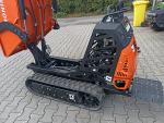 Pásový dumper, nakladač + lžíce CR60 samonakládací