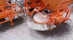 Rozmetadlo MOTYL M031M soli , pisku za traktor